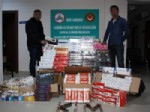 Antalya'da 3 Bin 800 Paket Kaçak Sigara Ele Geçirildi