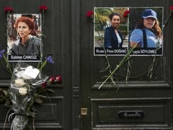 Aysel Tuğluk Paris'te öldürülen PKK'lı kadınlar için ağladı