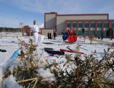 Dü’de Kar Üstünde Sema Gösterimi