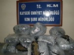 Kayseri'de 70 Kilo Esrar Ele Geçirildi
