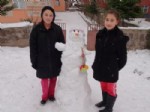 Yozgat’ta Çocukların Kar Keyfi