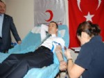 DENIZLI EMNIYET MÜDÜRÜ - Denizli'de Emniyetten Kan Bağışı