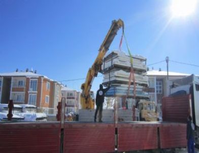 Erzurum'dan Suriye’ye 48 Afet Evi