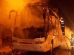 SEUL - Güney Kore'de 38 Otobüs Alev Alev Yandı