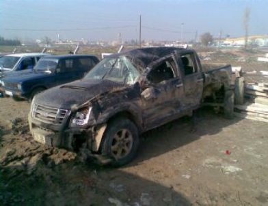 Balıkesir'de Patlayıcı Yüklü Araç Kaza Yaptı: 5 Yaralı