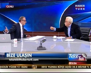 Fatih Altaylı ve Levent Kırca canlı yayında fena kapıştı