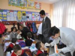 Mobil Hastane İle İlçedeki Tüm Çocukların Dişleri Kontrol Edildi