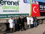 Verenel Derneği Kayseri Şubesinden Suriyeye 50 Ton Un Yardımı
