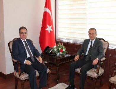 Gap Gümrük ve Ticaret Müdürü Erol, Vali Tapsız’ı Ziyaret Etti