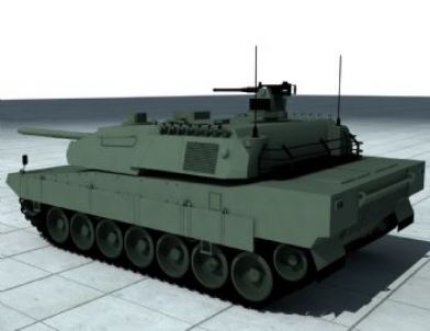 Milli Tank Altay, Öğrenci Tarafından Modellendi