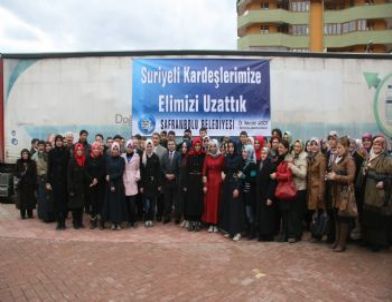 Safranbolu Belediyesi’nden Suriye’ye Yardım
