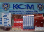 Samsun'da 520 Paket Kaçak Sigara Ele Geçti
