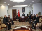 HÜSEYIN GÜLER - Türkiye Halk Oyunları Federasyonu'ndan Vali Yılmaz’a Ziyaret