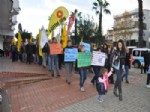 KAMU EMEKÇILERI SENDIKASı - Alanya'da Füze Protestosu