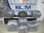 Antalya’da 75 Kilo Esrar Ele Geçirildi