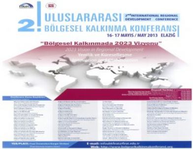 2. Uluslararası Bölgesel Kalkınma Konferansı Düzenlenecek