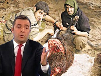 PKK’lıların mağaradaki yaşamları görüntülendi