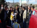 Tedaviye Giderken Kaza Yaptılar: 1 Yaralı