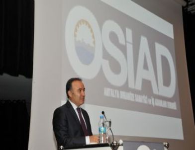 Vali Altıparmak Osiad Yöneticileri İle Bir Araya Geldi