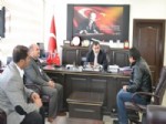 UĞUR SEZER - Hilvanspor Kulübünden Kaymakam Sezer'e Teşekkür Ziyareti