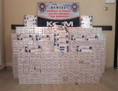 Denizli’de Kaçak Sigara Operasyonu