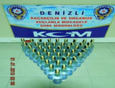 Denizli’de Kaçak İçki ve Sigara Operasyonu