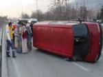 Servis Aracı Devrildi: 15 Yaralı