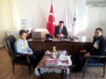 ŞENOL KOCA - Şırnaklı Güreşçiden Gençlik Hizmetleri ve Spor İl Müdürü Yürenç'e Ziyaret