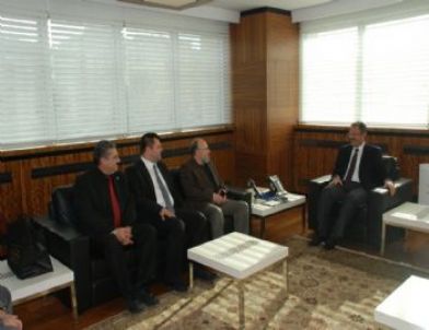 Başkan Özhaseki'ye Ziyaretler