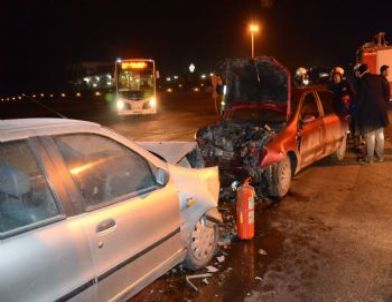 Çorlu'da 2 Kaza 4 Yaralı