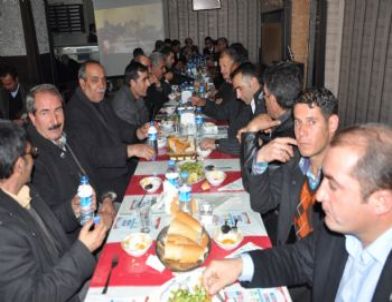 Kaymakam İbrahim Dündar'dan Teşekkür Yemeği