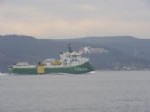 BARBAROS HAYRETTİN PAŞA - Sismik Araştırma Gemisi Polarcus Samur Çanakkale Boğazı’ndan Geçti