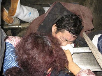 Çerez ayırma makinesinde dehşet