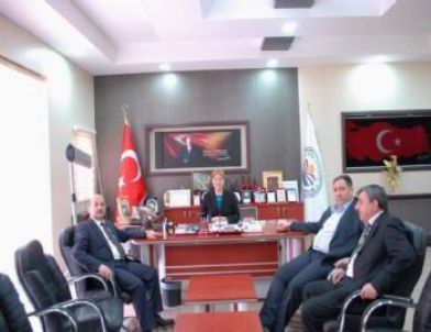 Mhp İl Başkanı Aslan'dan Başkan Kılçık'a Ziyaret