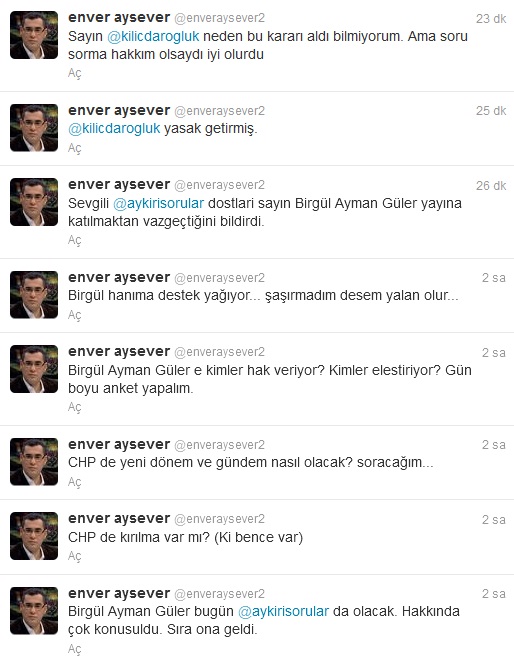 Kılıçdaroğlu, CHP'li Güler'e televizyon yasağı mı getirdi?