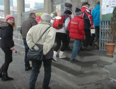(özel Haber) Erzurum’un Soğuk Havası Polonyalı Turistleri Üşüttü
