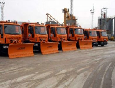 Karatay Belediyesi Karla Mücadeleye Hazır