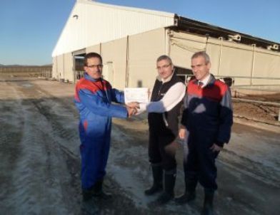 Kastamonu’da İki Çiftlik, ‘hastalıktan Ari İşletme’ Belgesi Aldı