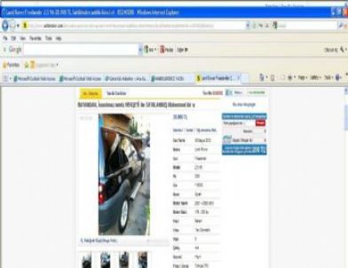 Araba İlanında Müstakbel Eşini Şikayet Etti