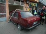 DAVETSIZ MISAFIR - Çorlu'da İlginç Kaza