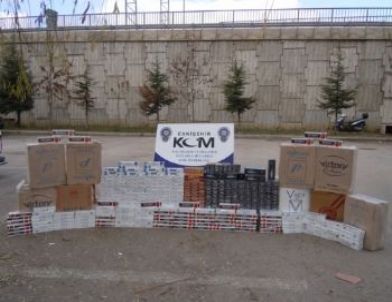 Eskişehir Emniyeti, 10 Bin Paket Kaçak Sigara Ele Geçirdi