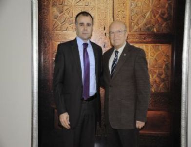 Milli Eğitim Müdürü Sultanoğlu’ndan Başkan Uğurlu’ya Ziyaret