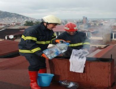 Ordu’da Baca Yangını