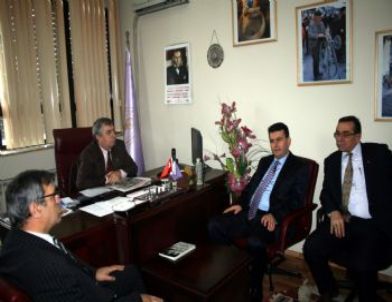 SGK İl Müdürü Çalışkan Esnaf Odaları Birilğini Ziyaret Etti