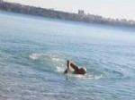 HASAN YAMAN - Yurtta Kış Antalya'da Deniz Keyfi