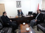 FUAT YAŞAR ATAN - Gürpınar ve Muradiye Belediye Başkanları Abi’yi Ziyaret Etti
