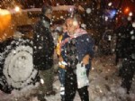 KOAH - Kar Yolu Kapadı, Hasta Greyderle Taşındı