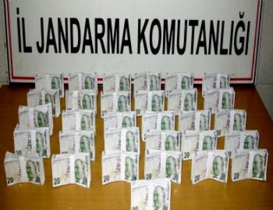 Muğla Jandarması Sahte Paraya Geçit Vermedi