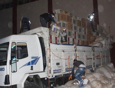 Ağrı’da Kaçak Sigara Operasyonu