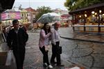 Edirne'de Sağanak Yağış